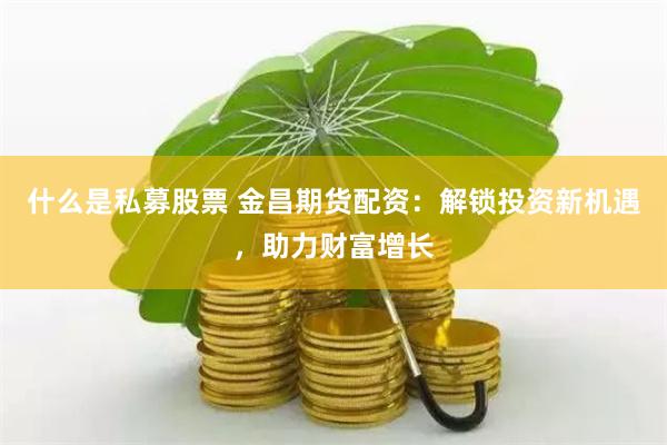 什么是私募股票 金昌期货配资：解锁投资新机遇，助力财富增长