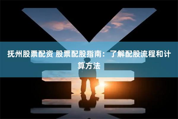 抚州股票配资 股票配股指南：了解配股流程和计算方法