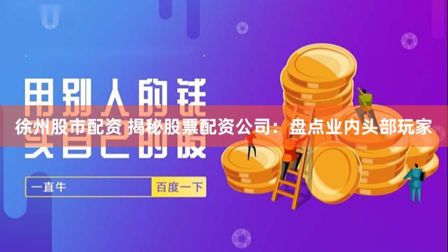 徐州股市配资 揭秘股票配资公司：盘点业内头部玩家