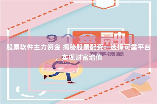 股票软件主力资金 揭秘股票配资：选择可靠平台，实现财富增值